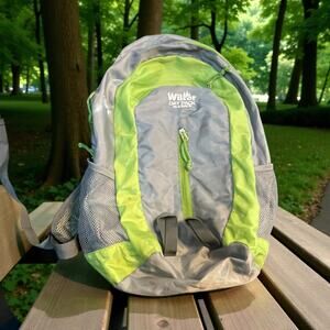 Wilcor Day Pack in a Sack Green Gray Hiking Backpack Lightweight Compact Travel